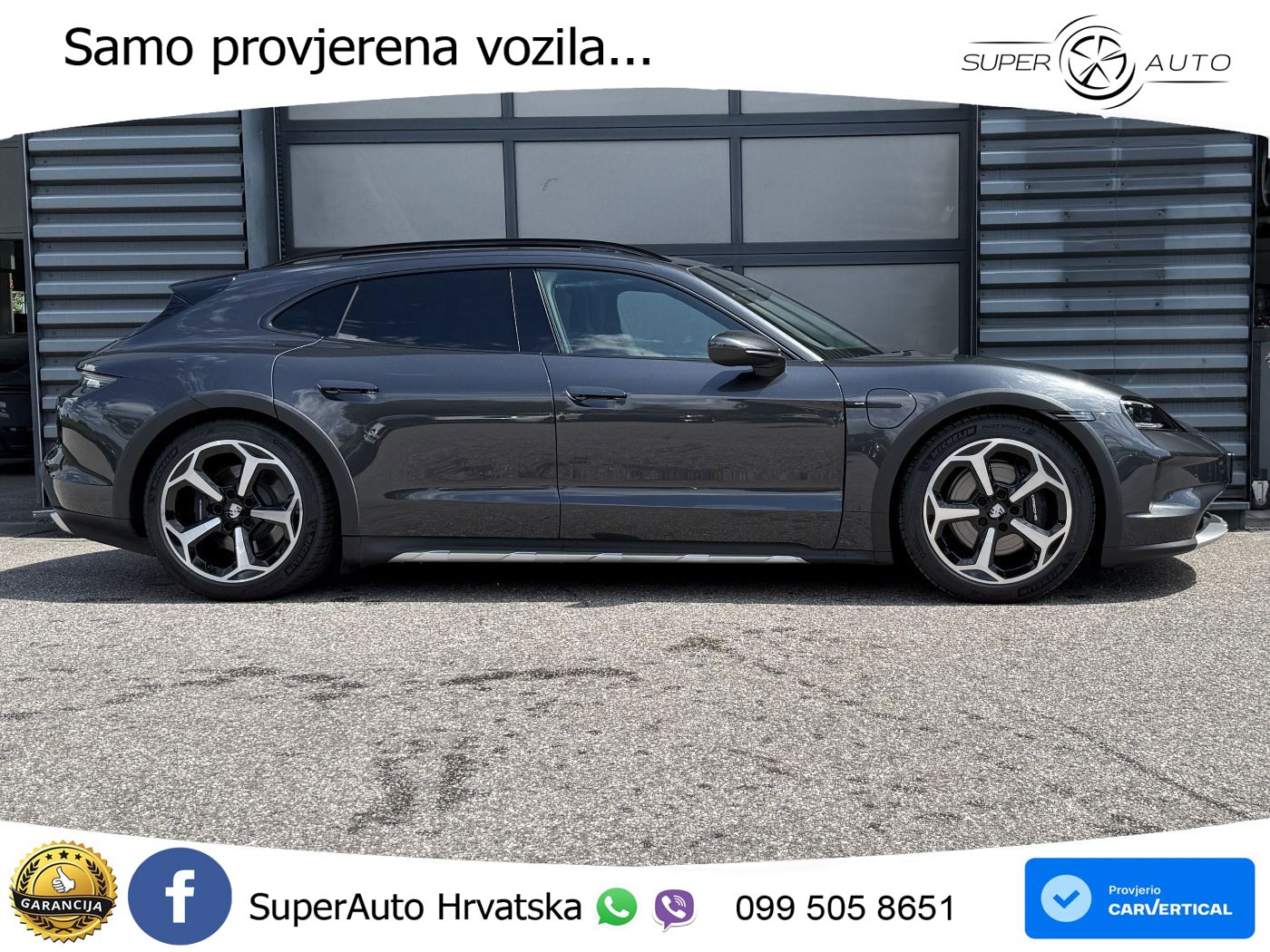 Porsche Taycan Cross Turismo 4 105 kWh (435 KS)