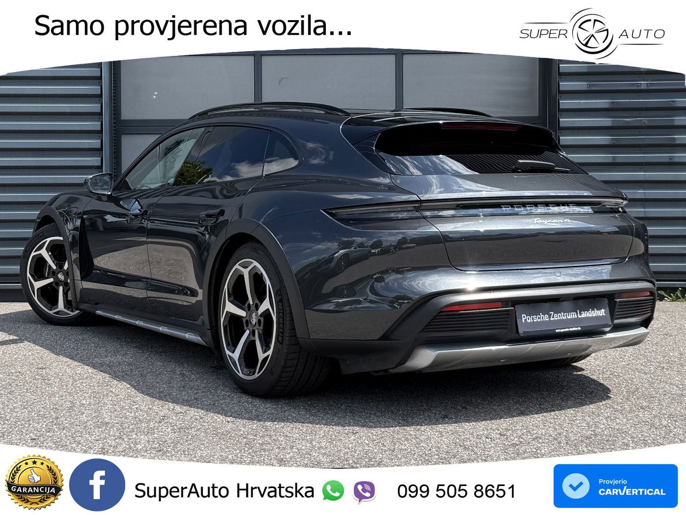 Porsche Taycan Cross Turismo 4 105 kWh (435 KS)