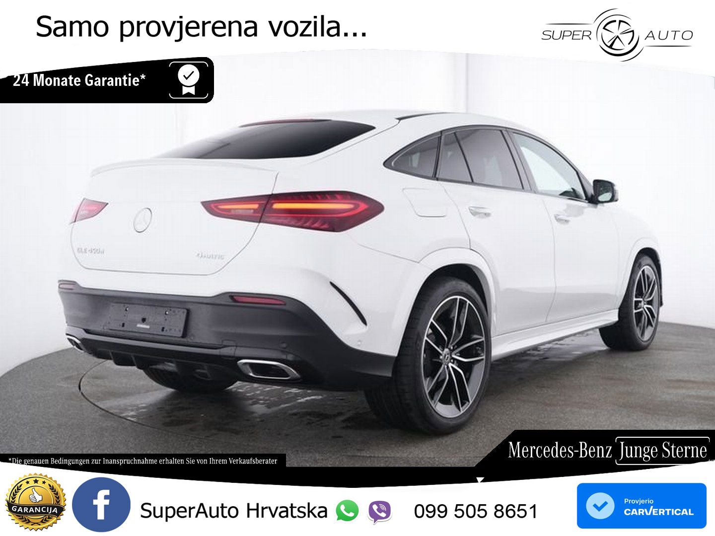 Mercedes GLE Coupe 450d (367 KS) EQ Boost 4MATIC 9G-TRONIC AMG LED+GR SJED+ACC