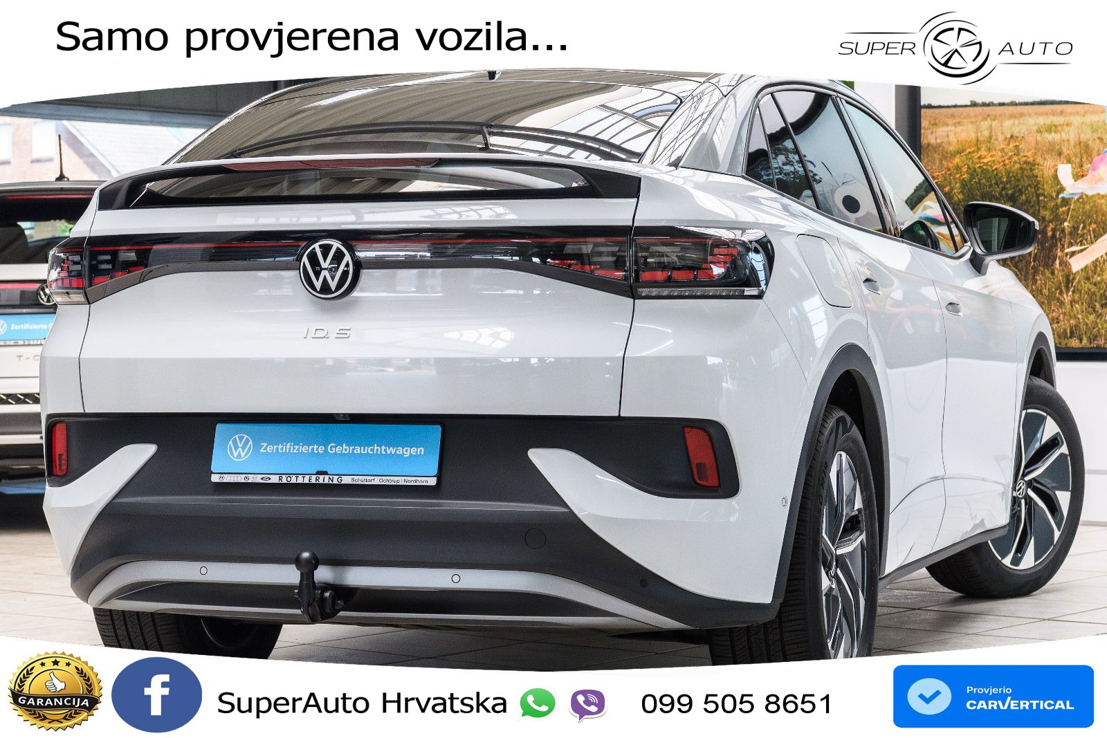 Volkswagen ID.5 Pro 84 kWh (286 KS) LED+GR SJED+ACC