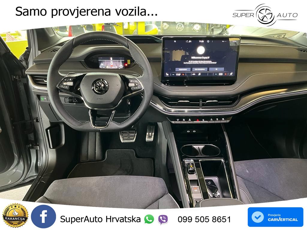 Škoda Enyaq iV 80x 82 kWh (265 KS) AWD SportLine LED+GR SJED+ACC
