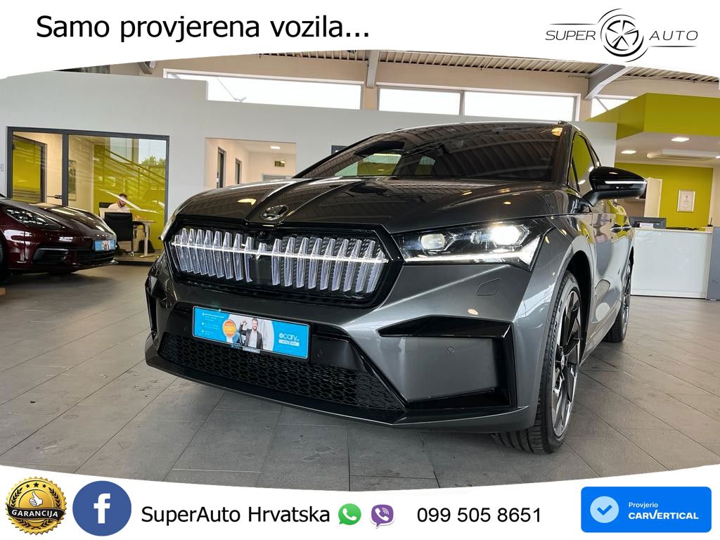Škoda Enyaq iV 80x 82 kWh (265 KS) AWD SportLine LED+GR SJED+ACC