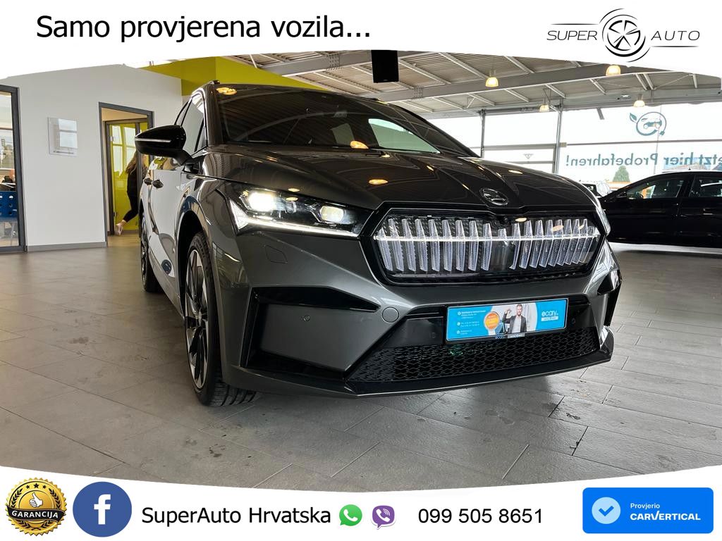 Škoda Enyaq iV 80x 82 kWh (265 KS) AWD SportLine LED+GR SJED+ACC