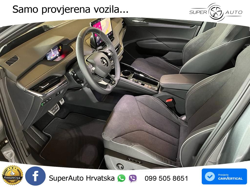 Škoda Enyaq iV 80x 82 kWh (265 KS) AWD SportLine LED+GR SJED+ACC