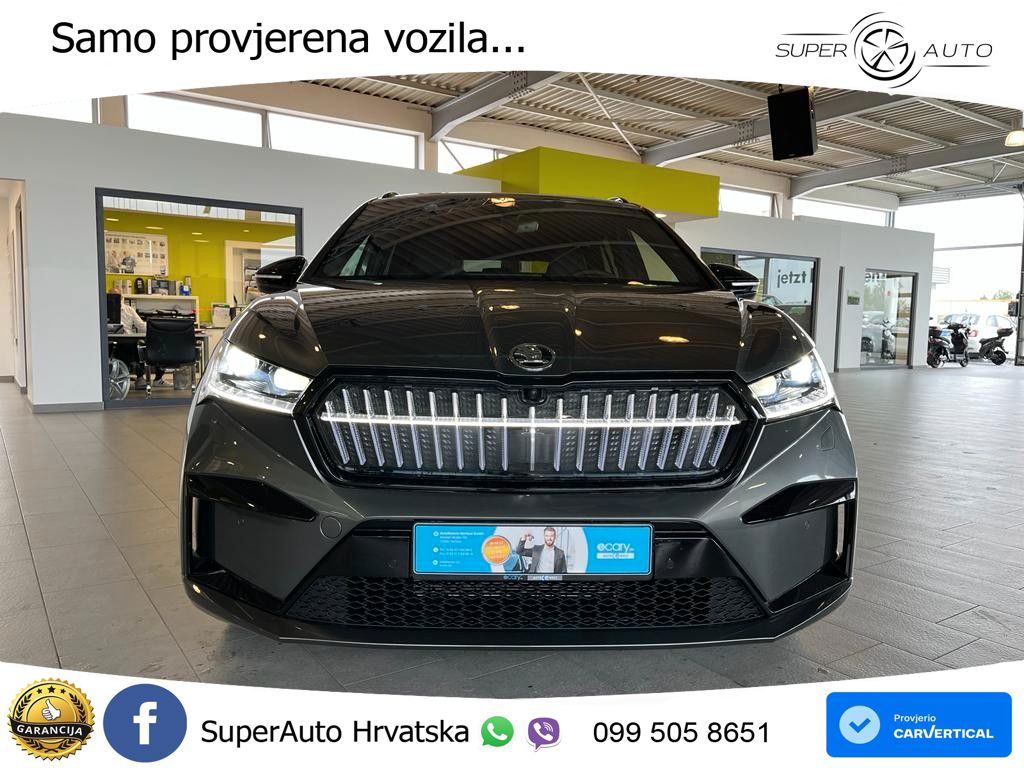 Škoda Enyaq iV 80x 82 kWh (265 KS) AWD SportLine LED+GR SJED+ACC