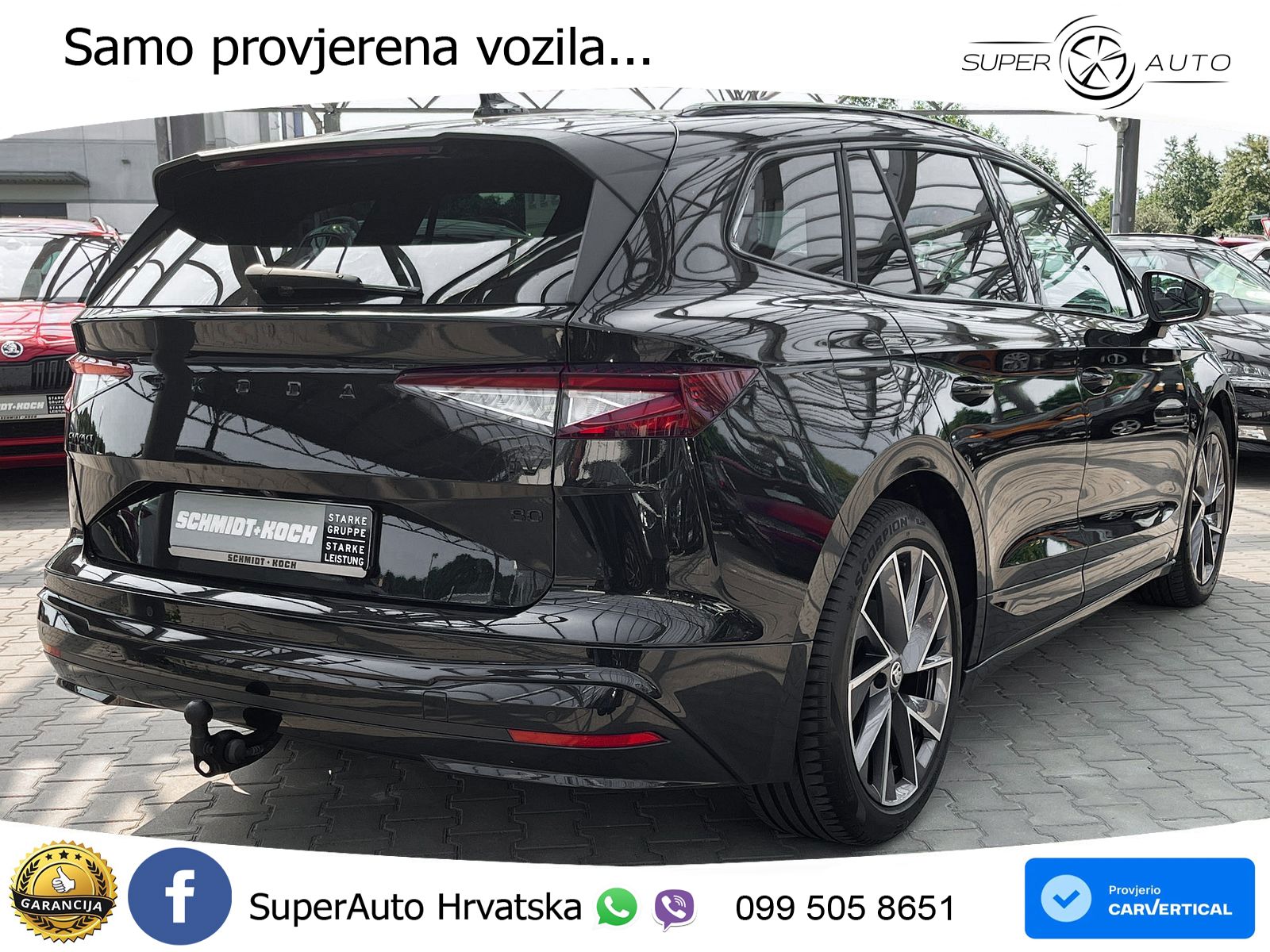 Škoda Enyaq iV 80 82 kWh (204 KS) SportLine LED+GR SJED+ACC