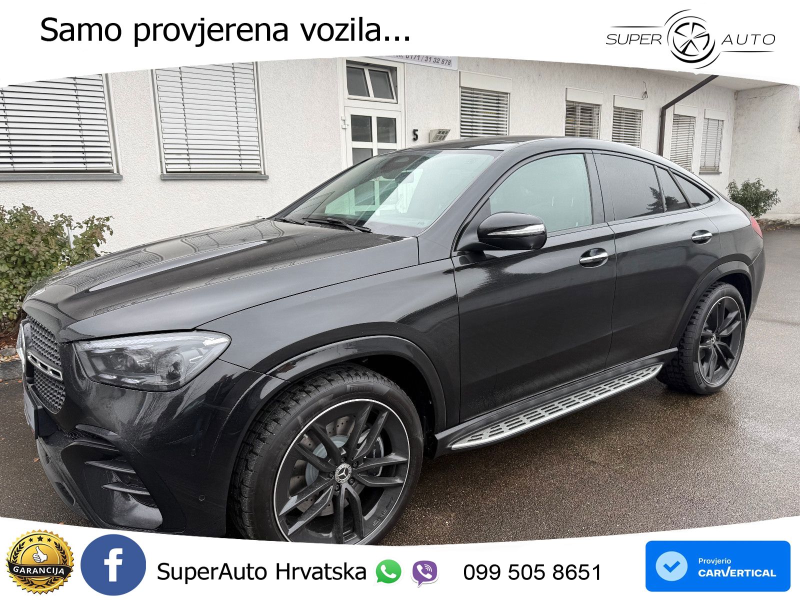 Mercedes GLE Coupe 450d (367 KS) EQ Boost 4MATIC 9G-TRONIC AMG LED+GR SJED+ACC
