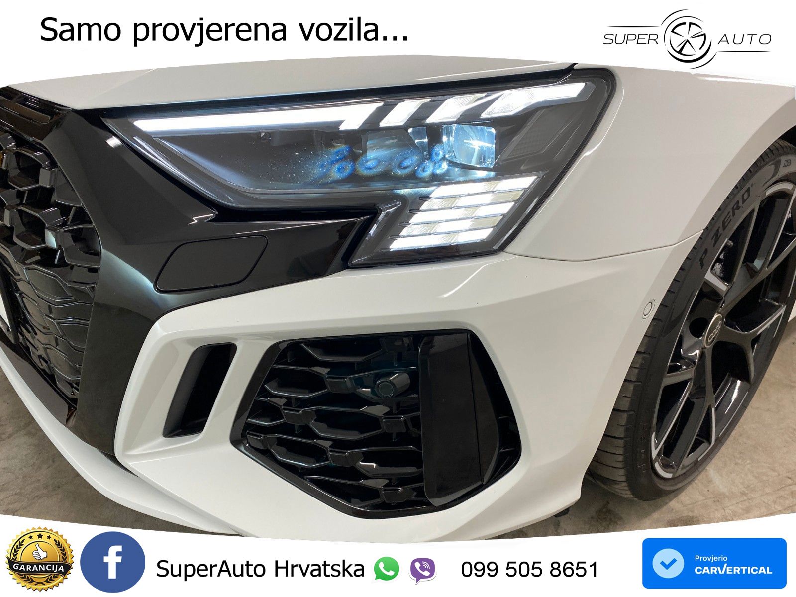 Audi RS3 Sportback 2.5 TFSI (400 KS) quattro S tronic LED+GR SJED+ACC