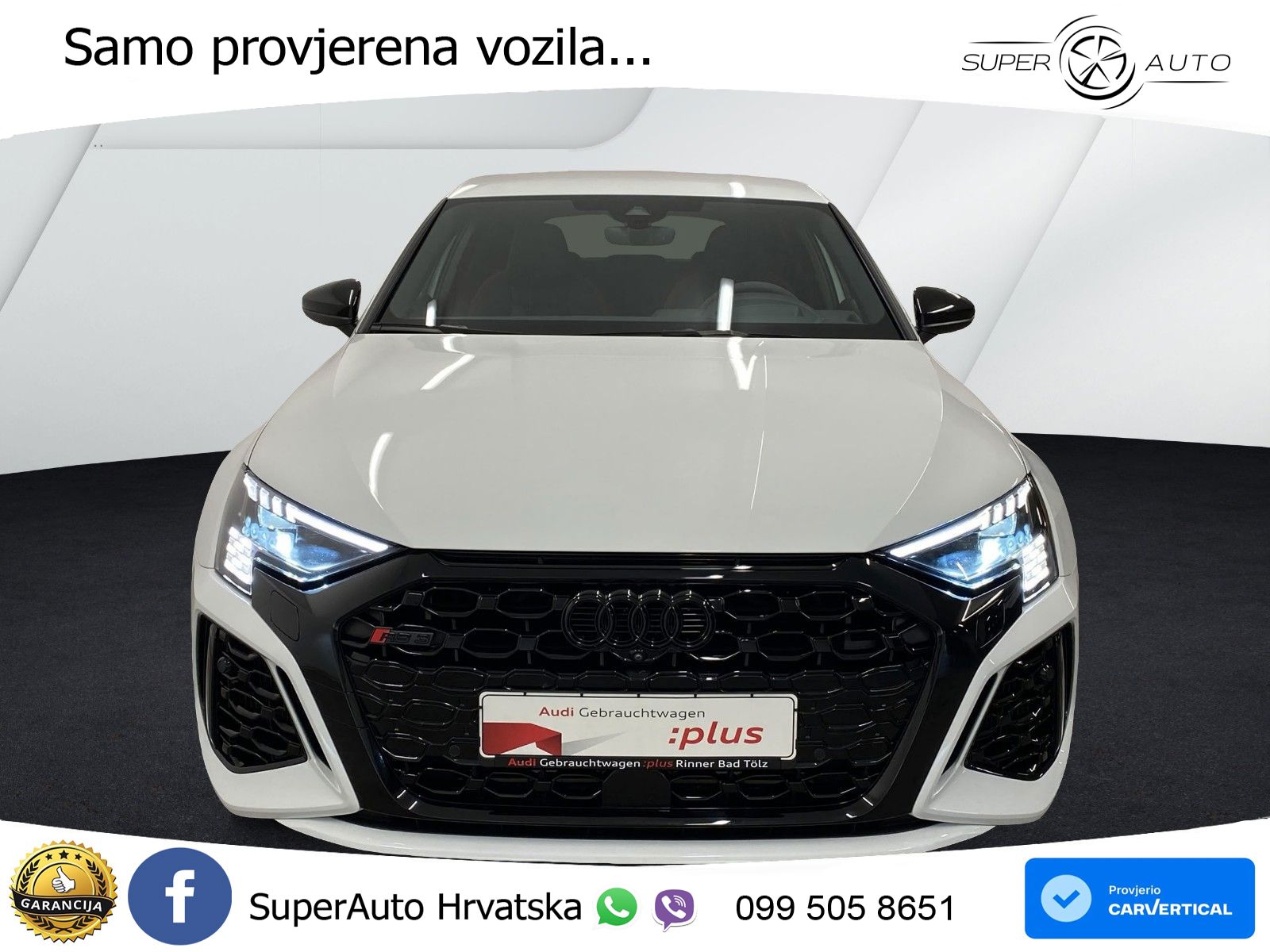 Audi RS3 Sportback 2.5 TFSI (400 KS) quattro S tronic LED+GR SJED+ACC