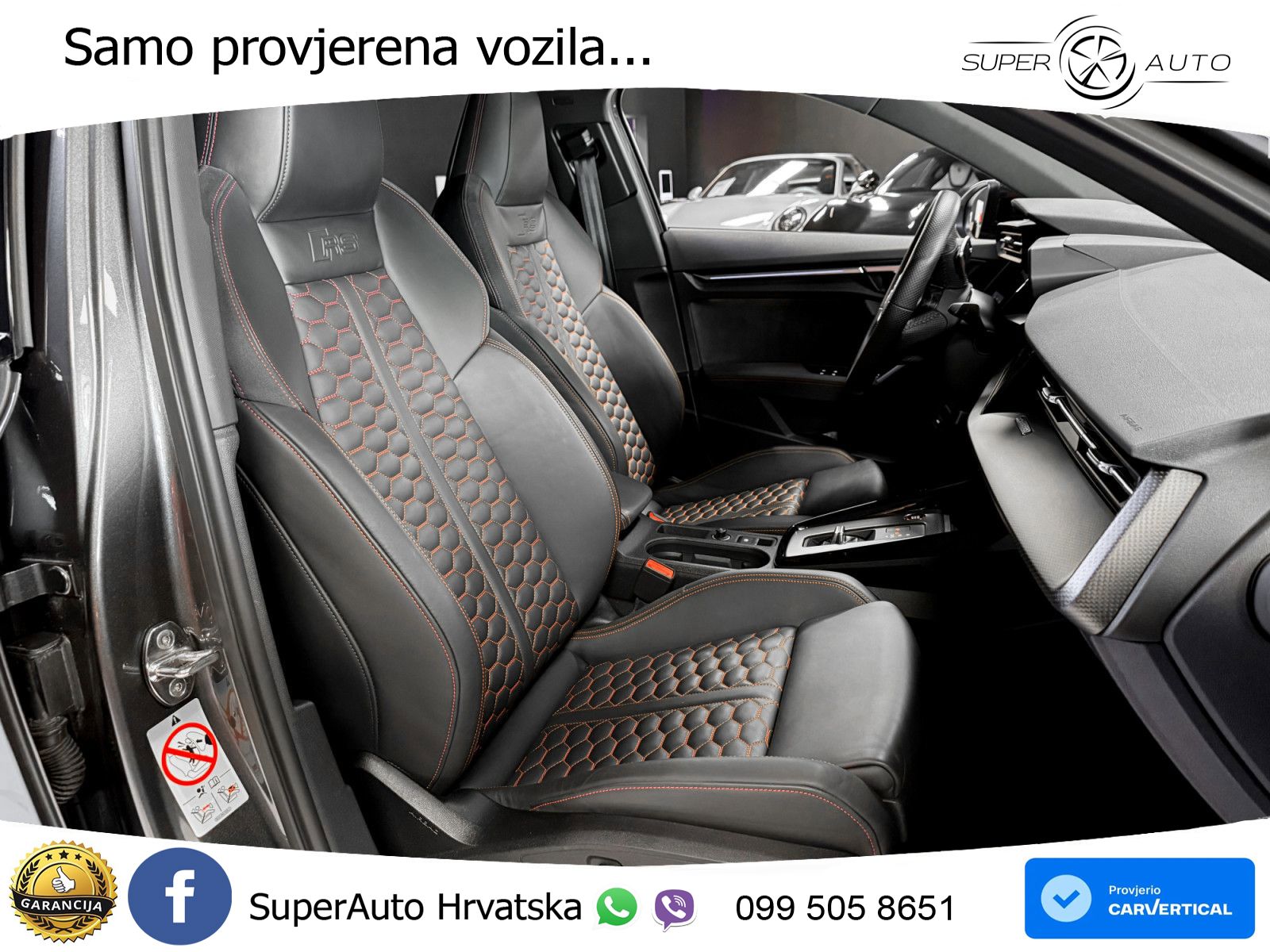 Audi RS3 Sportback 2.5 TFSI (400 KS) quattro S tronic LED+GR SJED+ACC