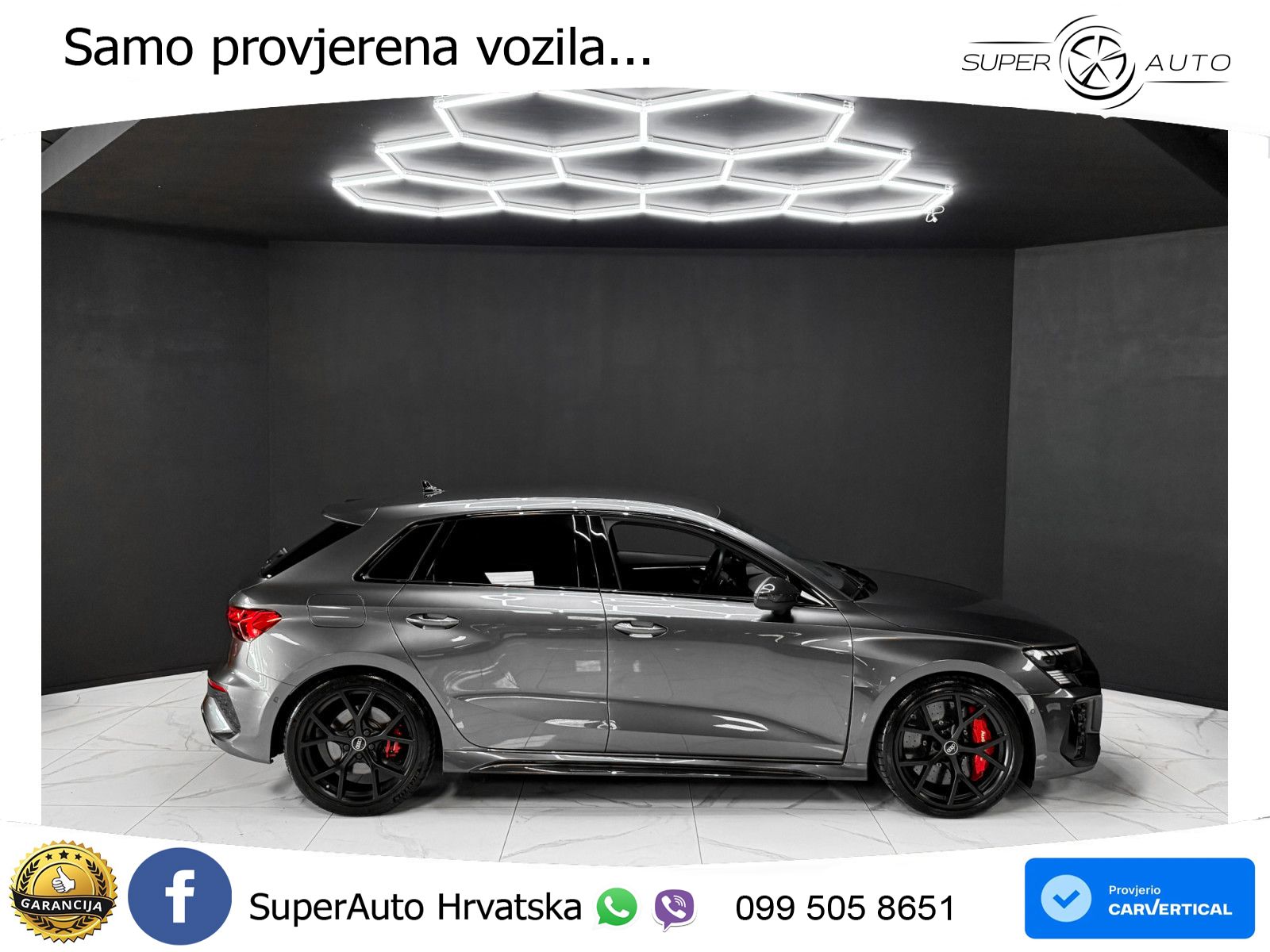 Audi RS3 Sportback 2.5 TFSI (400 KS) quattro S tronic LED+GR SJED+ACC