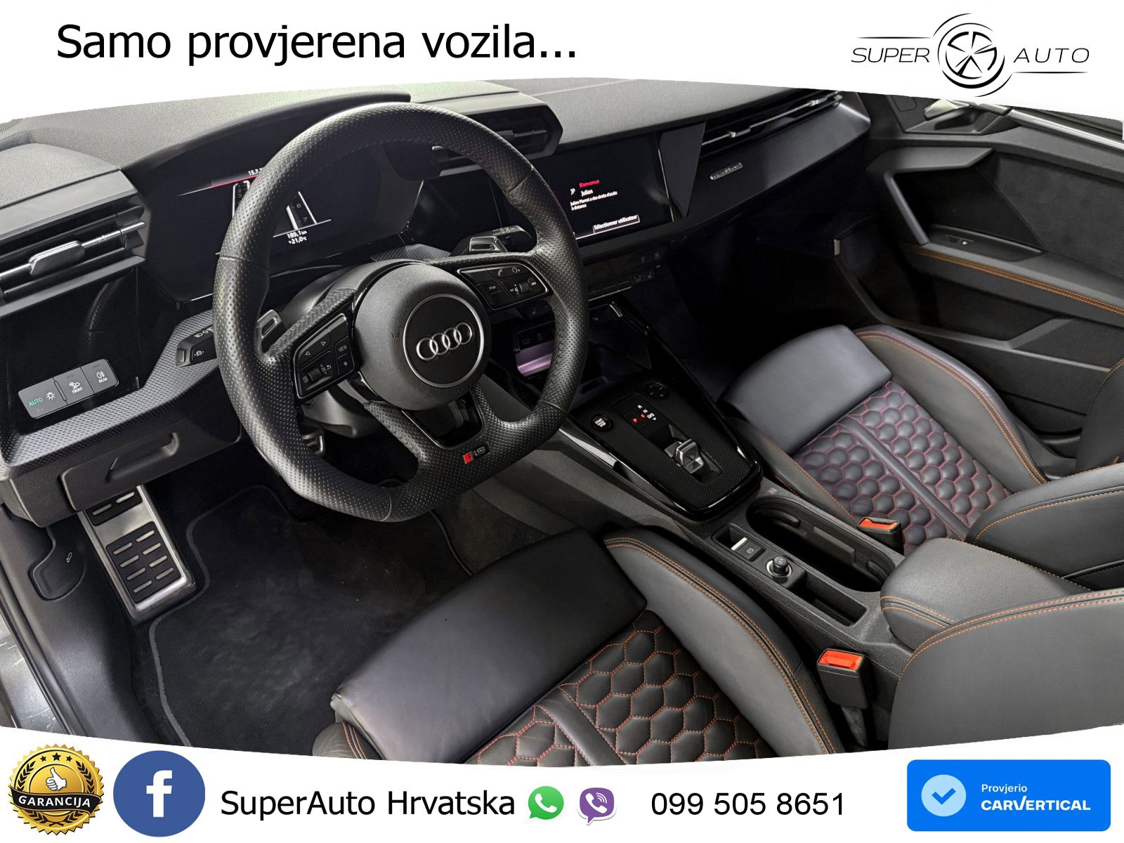 Audi RS3 Sportback 2.5 TFSI (400 KS) quattro S tronic LED+GR SJED+ACC