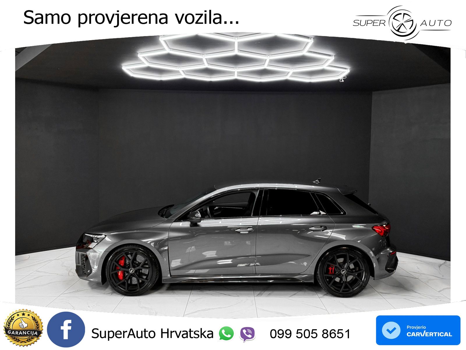 Audi RS3 Sportback 2.5 TFSI (400 KS) quattro S tronic LED+GR SJED+ACC