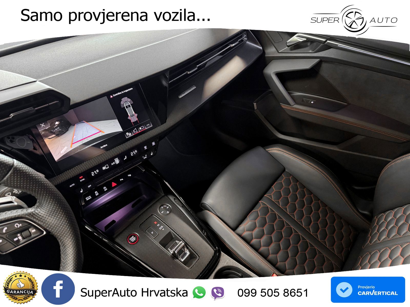 Audi RS3 Sportback 2.5 TFSI (400 KS) quattro S tronic LED+GR SJED+ACC