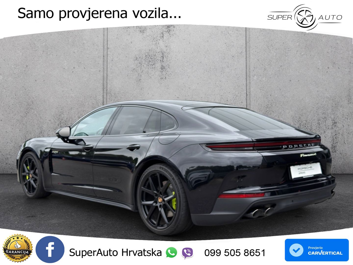 Porsche Panamera 4 2.9 V6 (470 KS) E-Hybrid PDK ACC+HEAD+4xGR SJED+360+PANO