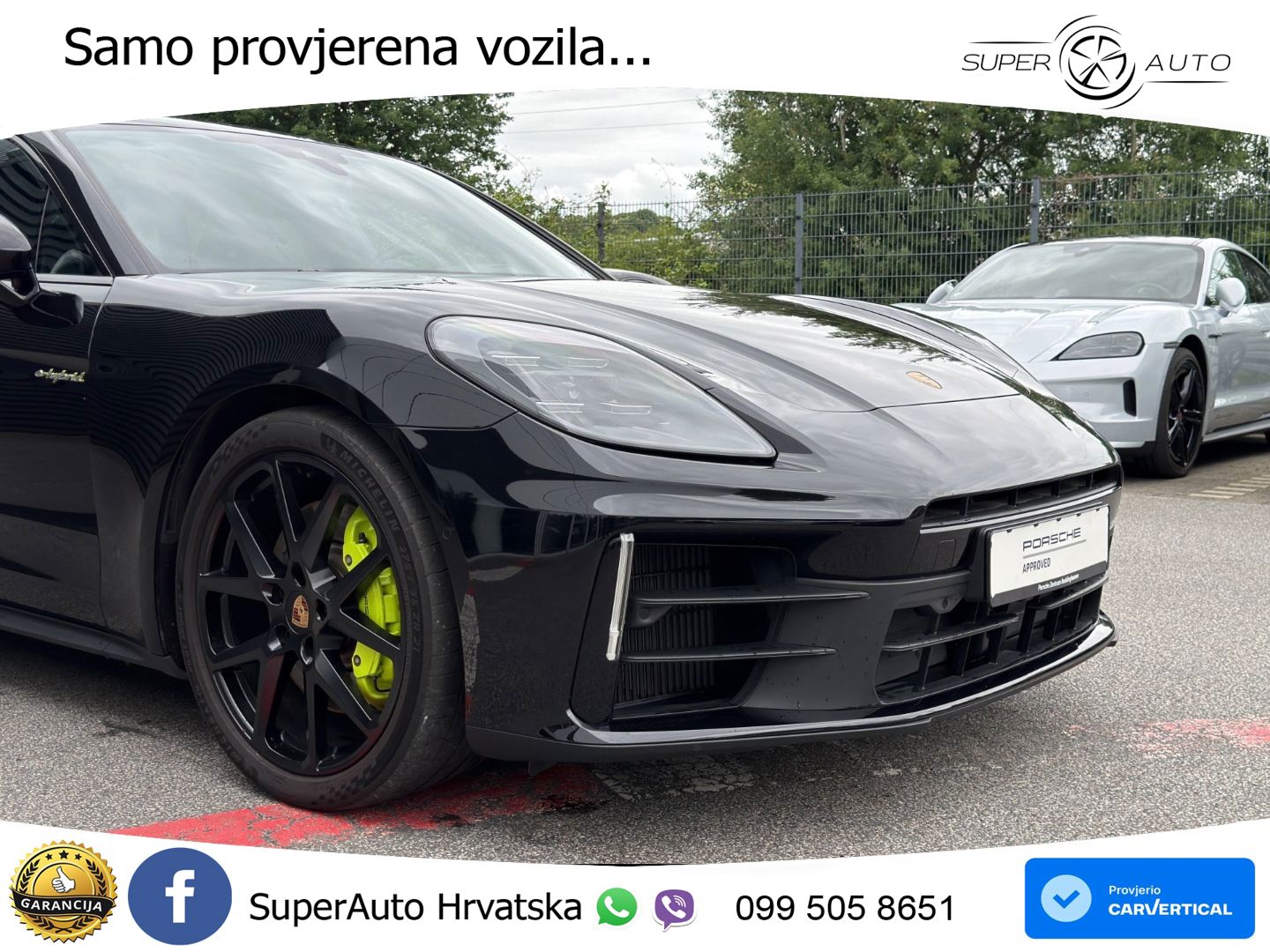 Porsche Panamera 4 2.9 V6 (470 KS) E-Hybrid PDK ACC+HEAD+4xGR SJED+360+PANO
