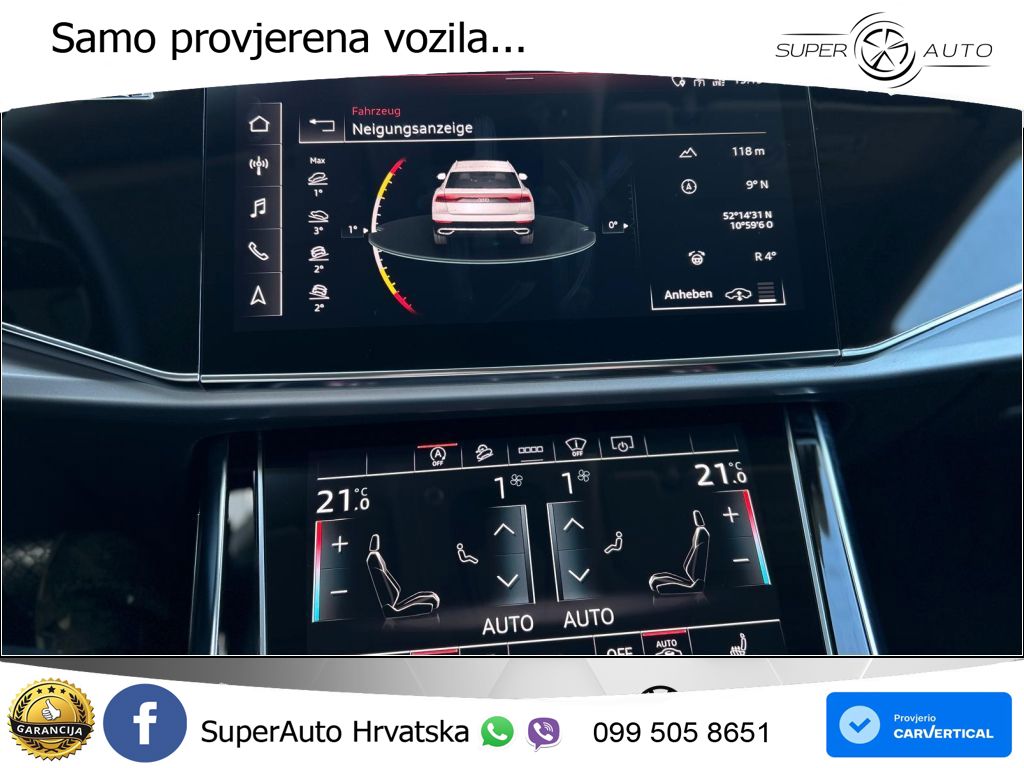 Audi Q8 55 TFSI V6 (340 KS) quattro Tiptronic LED+GR SJED+ACC