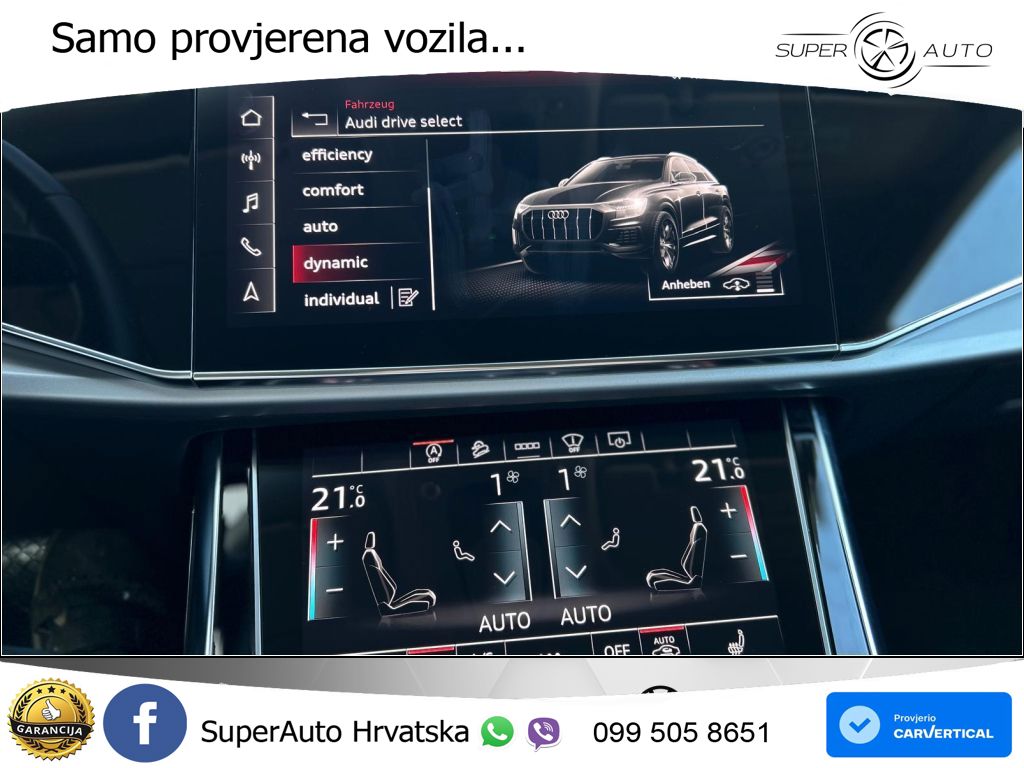 Audi Q8 55 TFSI V6 (340 KS) quattro Tiptronic LED+GR SJED+ACC