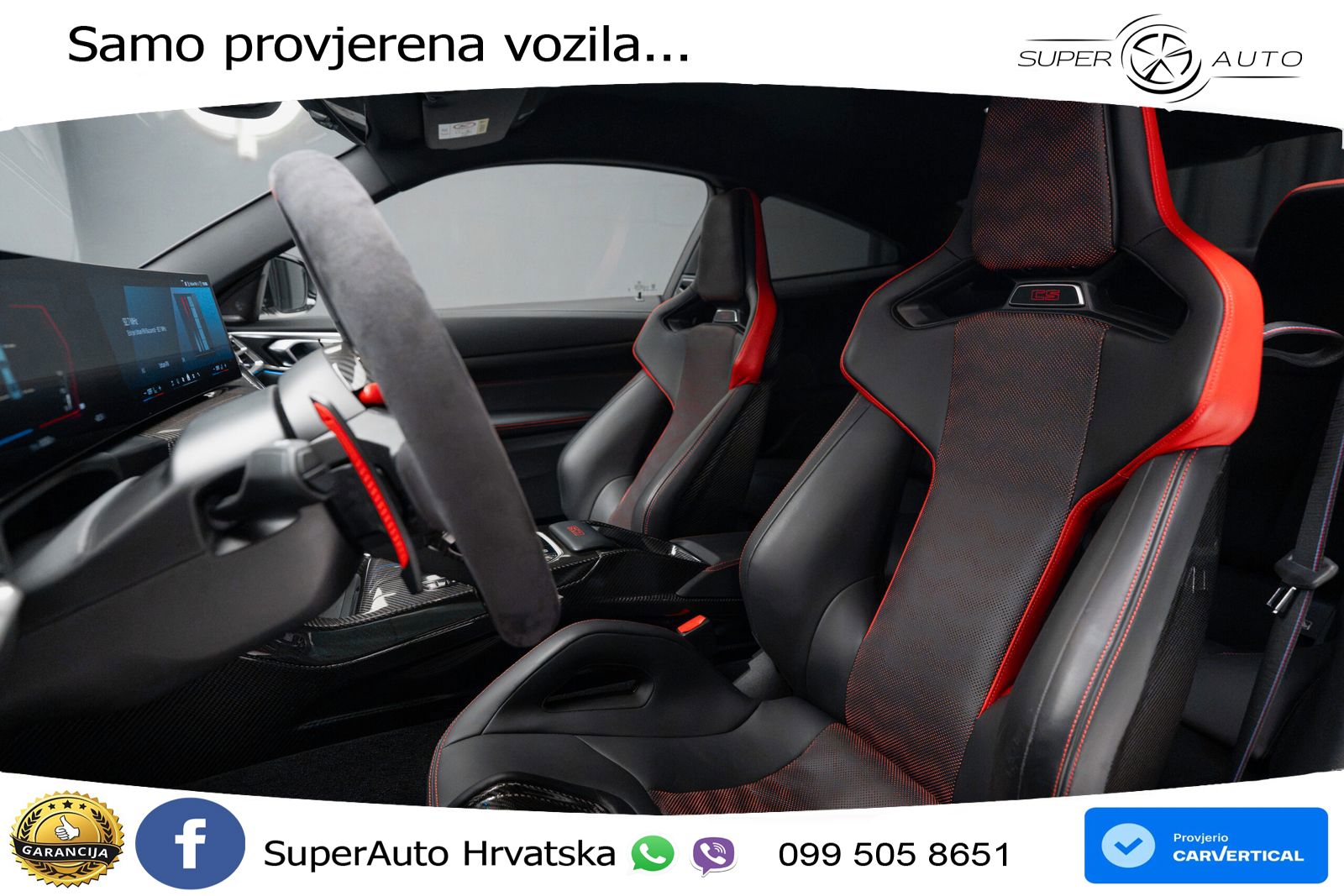 BMW M4 CS 3.0 (550 KS) xDrive Steptronic LED+GR SJED+ACC