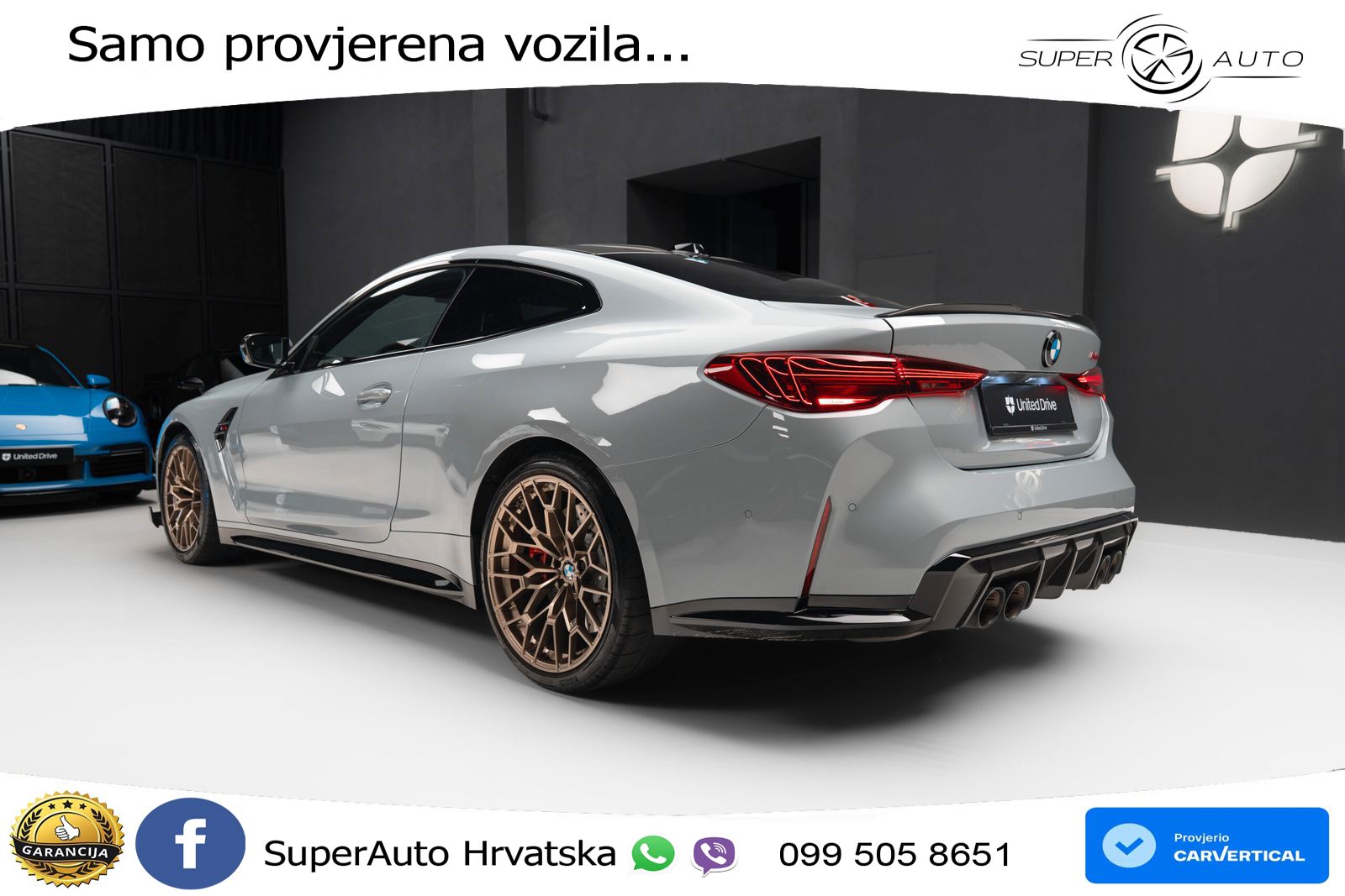 BMW M4 CS 3.0 (550 KS) xDrive Steptronic LED+GR SJED+ACC