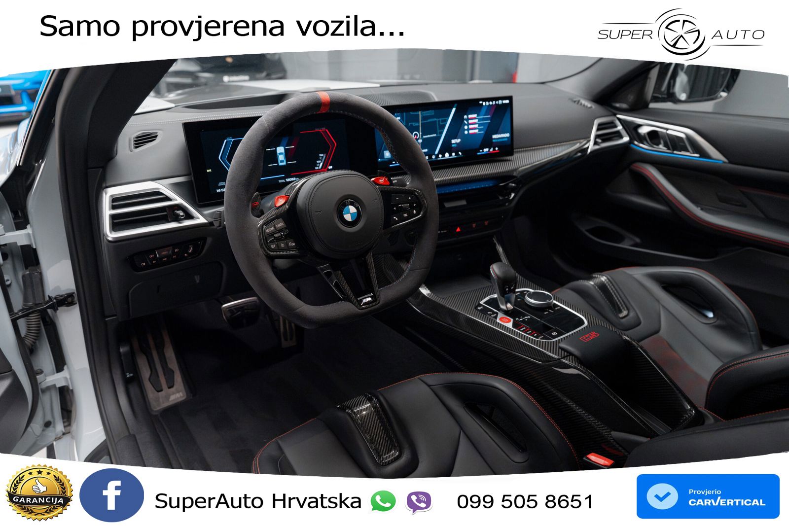 BMW M4 CS 3.0 (550 KS) xDrive Steptronic LED+GR SJED+ACC