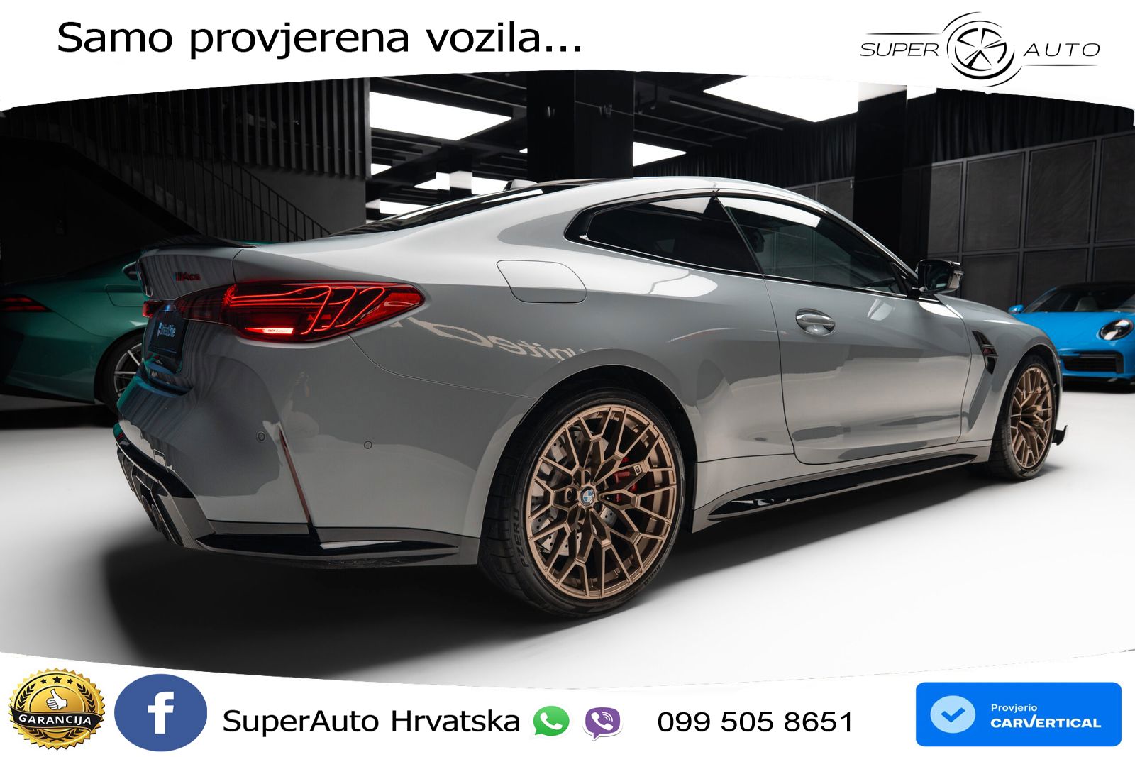 BMW M4 CS 3.0 (550 KS) xDrive Steptronic LED+GR SJED+ACC