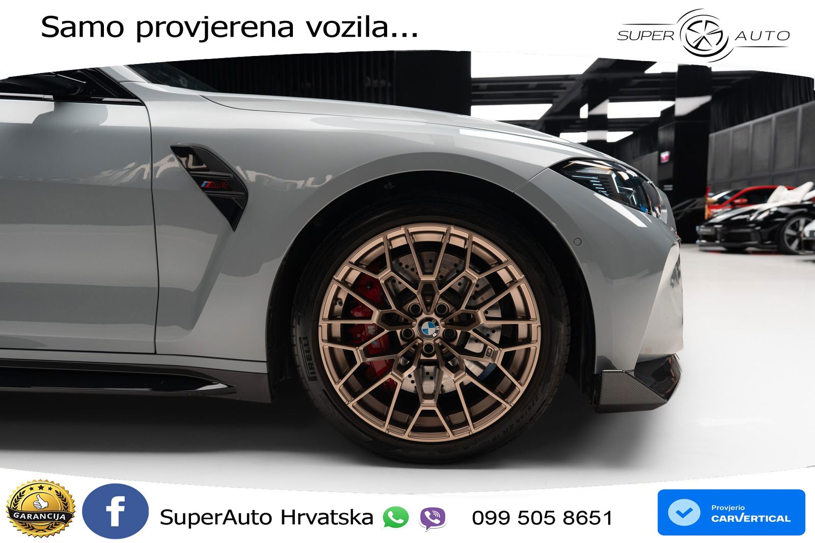 BMW M4 CS 3.0 (550 KS) xDrive Steptronic LED+GR SJED+ACC