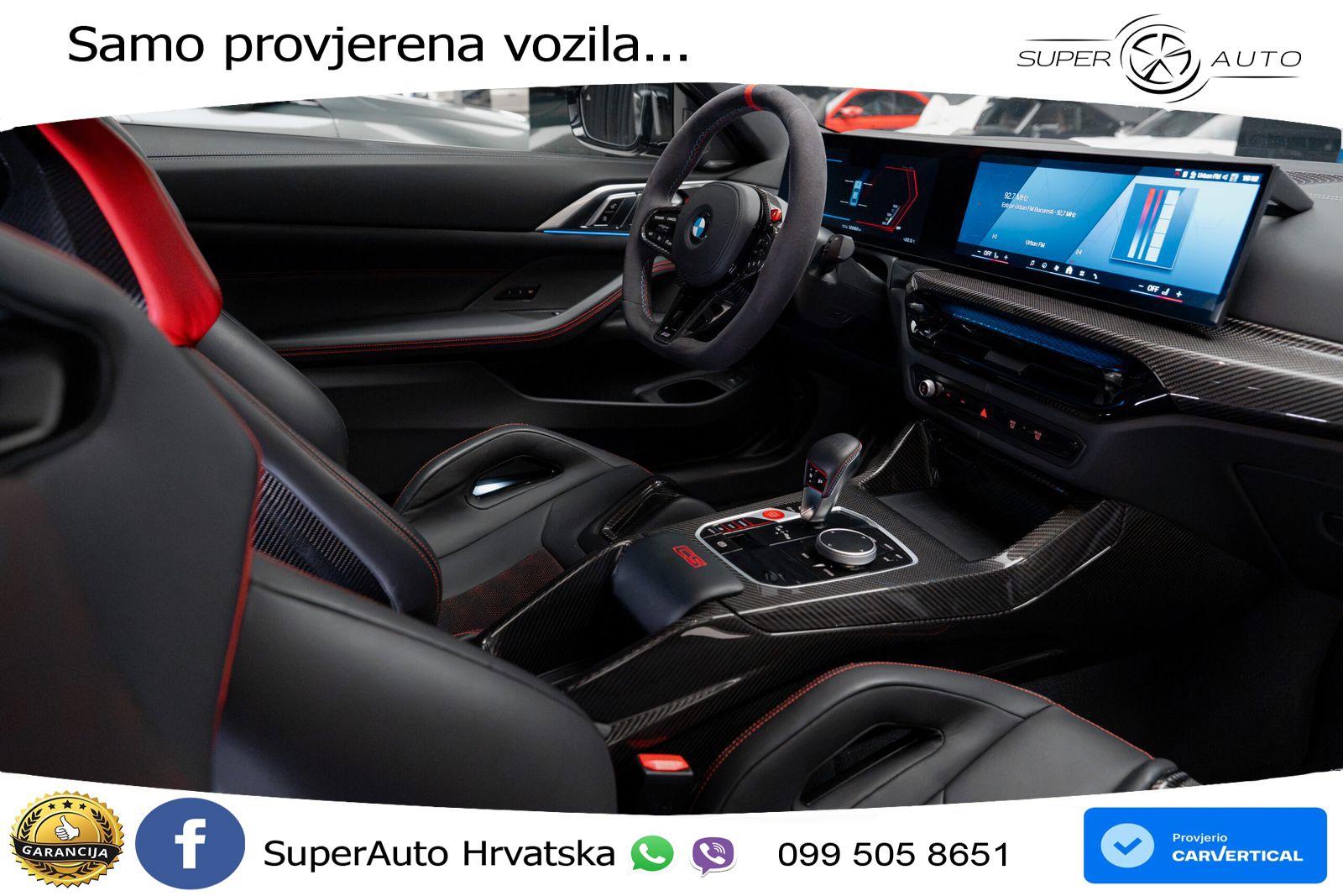 BMW M4 CS 3.0 (550 KS) xDrive Steptronic LED+GR SJED+ACC