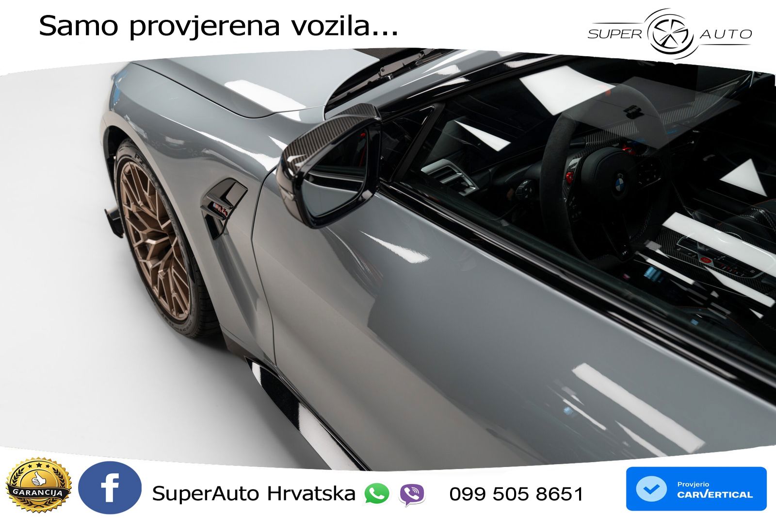 BMW M4 CS 3.0 (550 KS) xDrive Steptronic LED+GR SJED+ACC