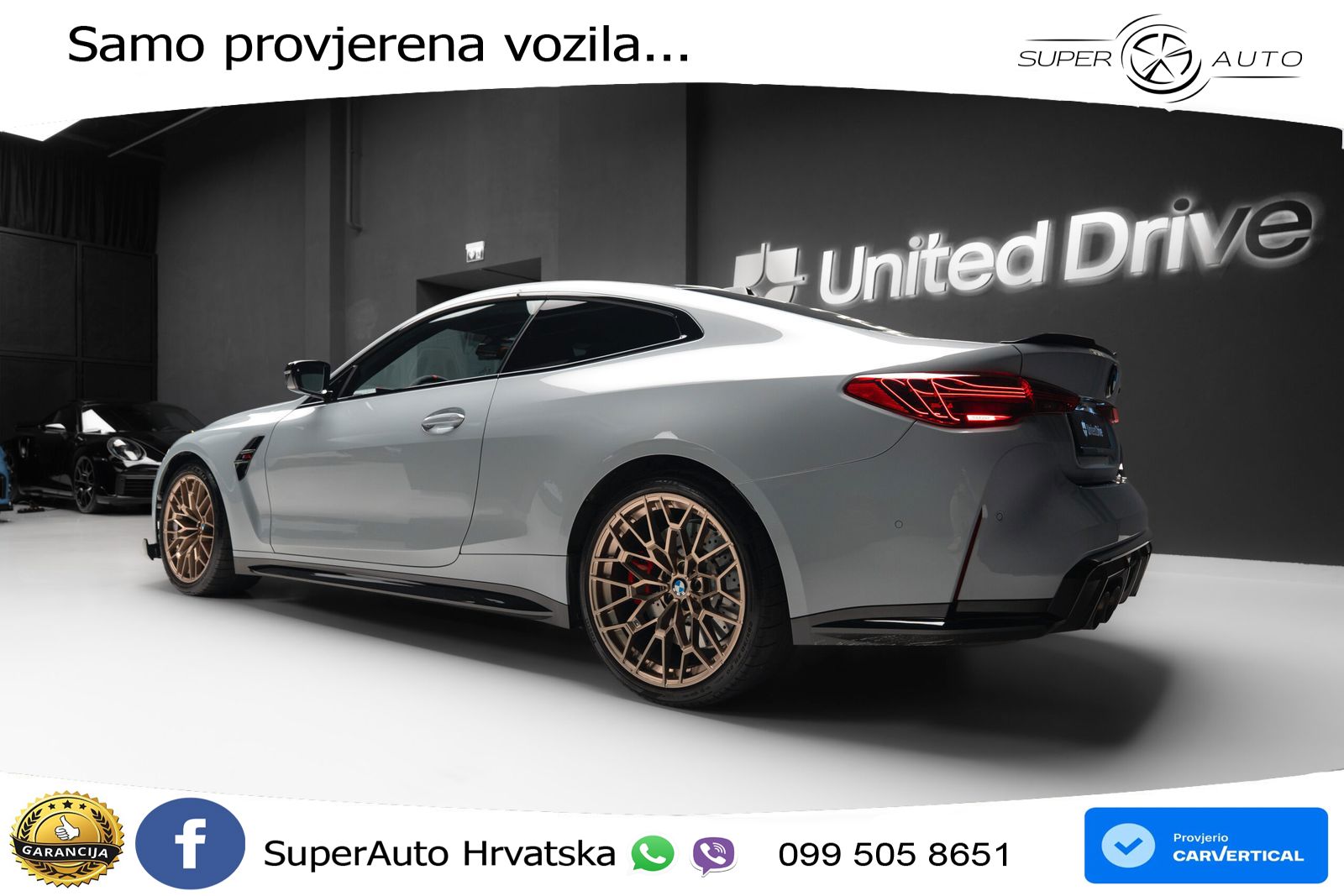 BMW M4 CS 3.0 (550 KS) xDrive Steptronic LED+GR SJED+ACC
