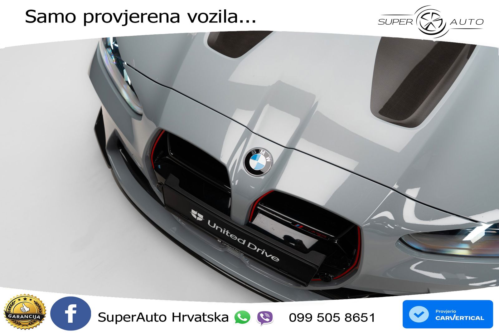 BMW M4 CS 3.0 (550 KS) xDrive Steptronic LED+GR SJED+ACC