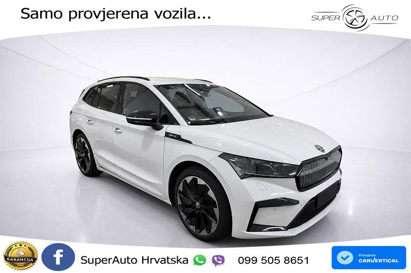 Škoda Enyaq iV 80 82 kWh (204 KS) SportLine LED+GR SJED+ACC