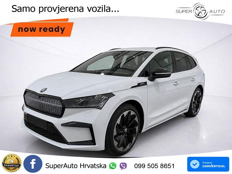 Škoda Enyaq iV 80 82 kWh (204 KS) SportLine LED+GR SJED+ACC