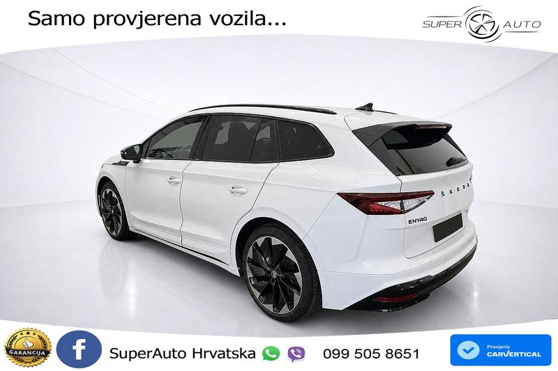 Škoda Enyaq iV 80 82 kWh (204 KS) SportLine LED+GR SJED+ACC