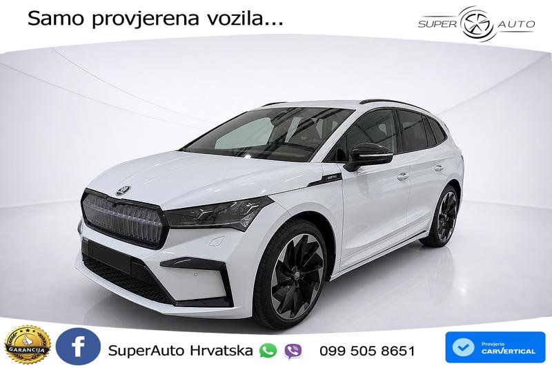 Škoda Enyaq iV 80 82 kWh (204 KS) SportLine LED+GR SJED+ACC