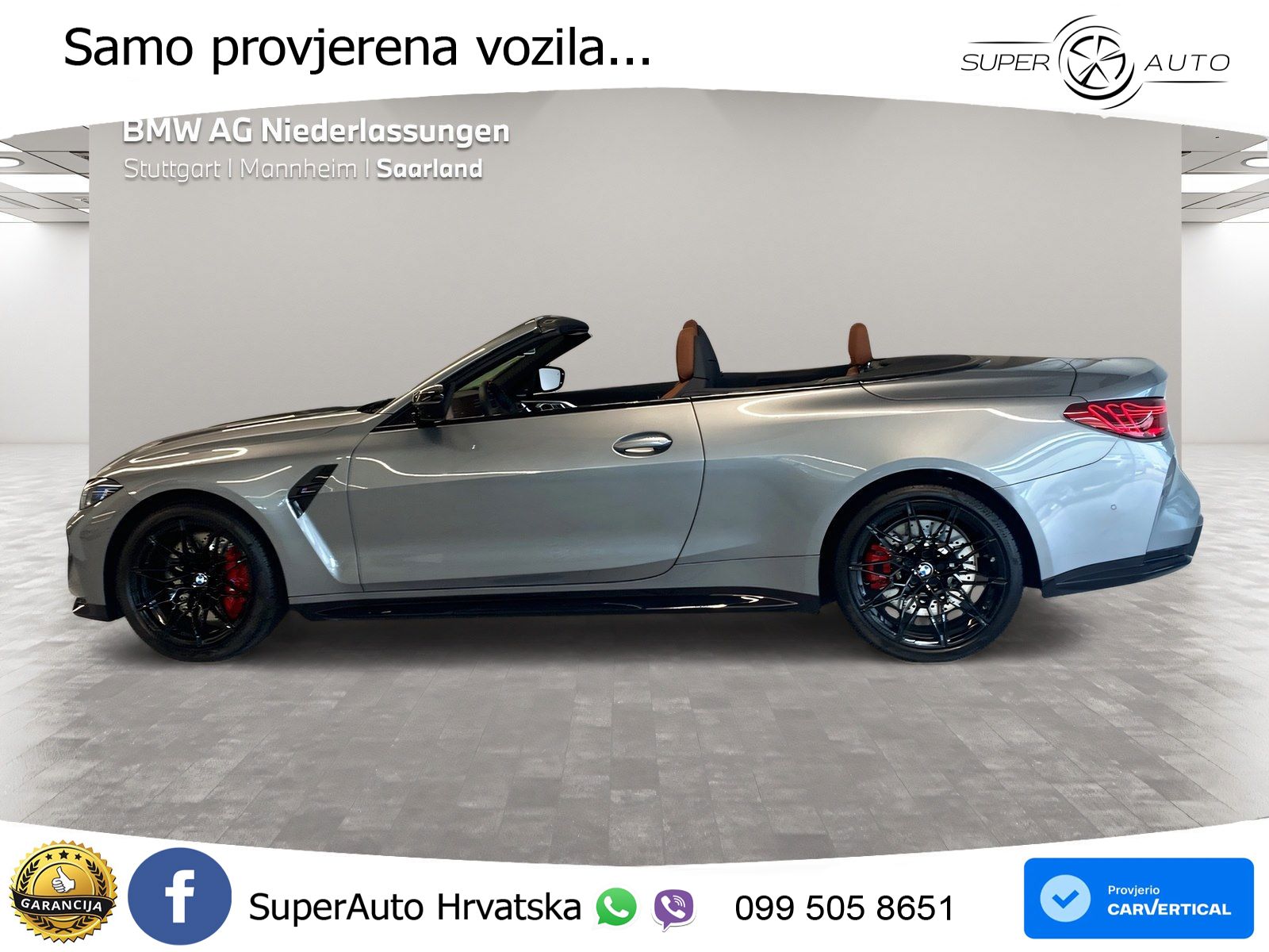 BMW M4 Convertible Competition 3.0 (530 KS) xDrive Steptronic