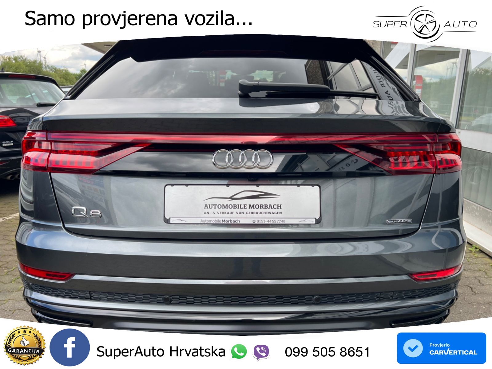 Audi Q8 50 TDI V6 (286 KS) quattro Tiptronic