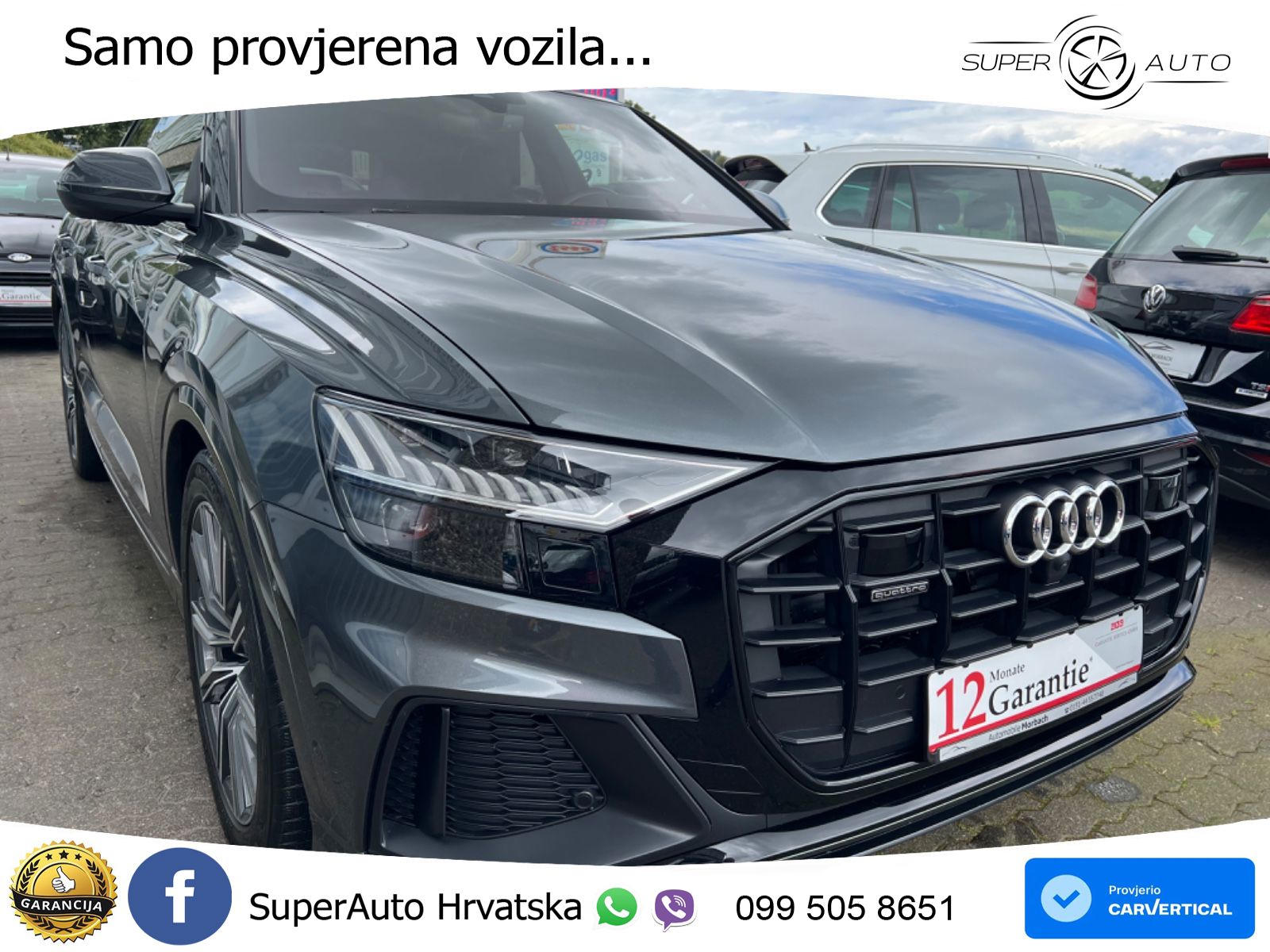 Audi Q8 50 TDI V6 (286 KS) quattro Tiptronic