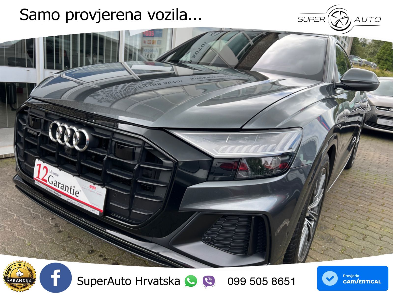 Audi Q8 50 TDI V6 (286 KS) quattro Tiptronic