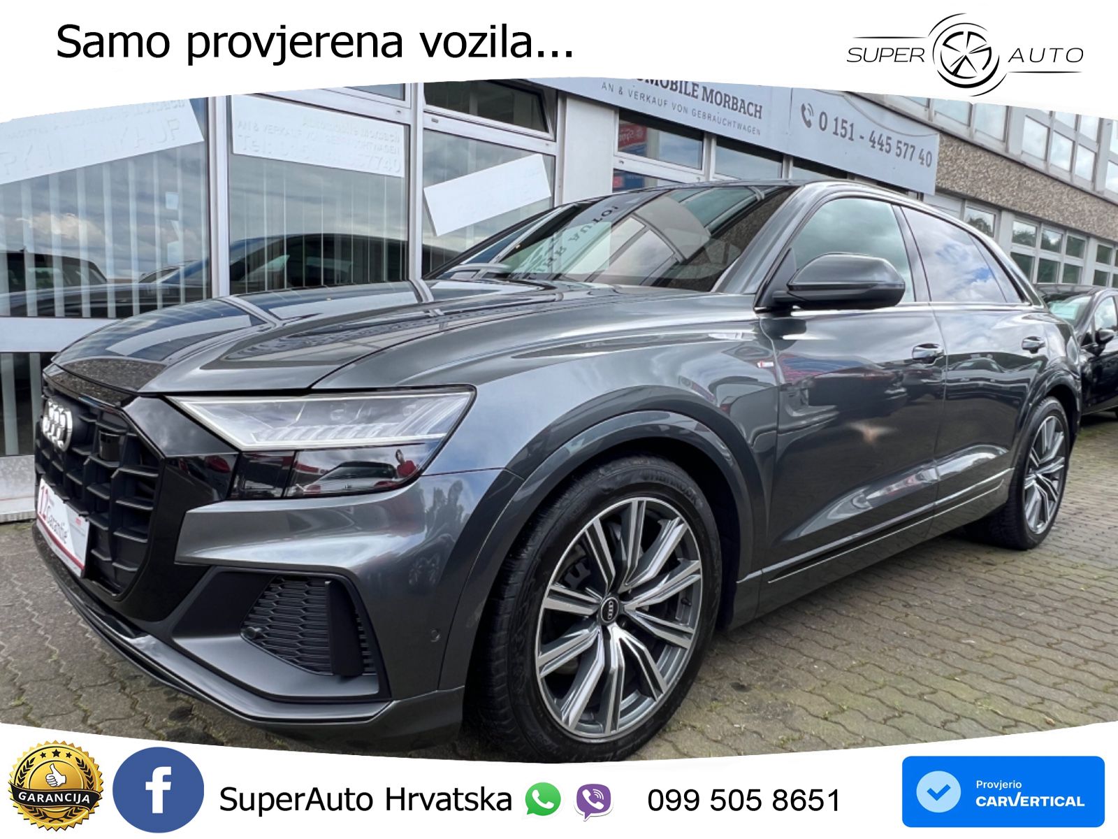 Audi Q8 50 TDI V6 (286 KS) quattro Tiptronic