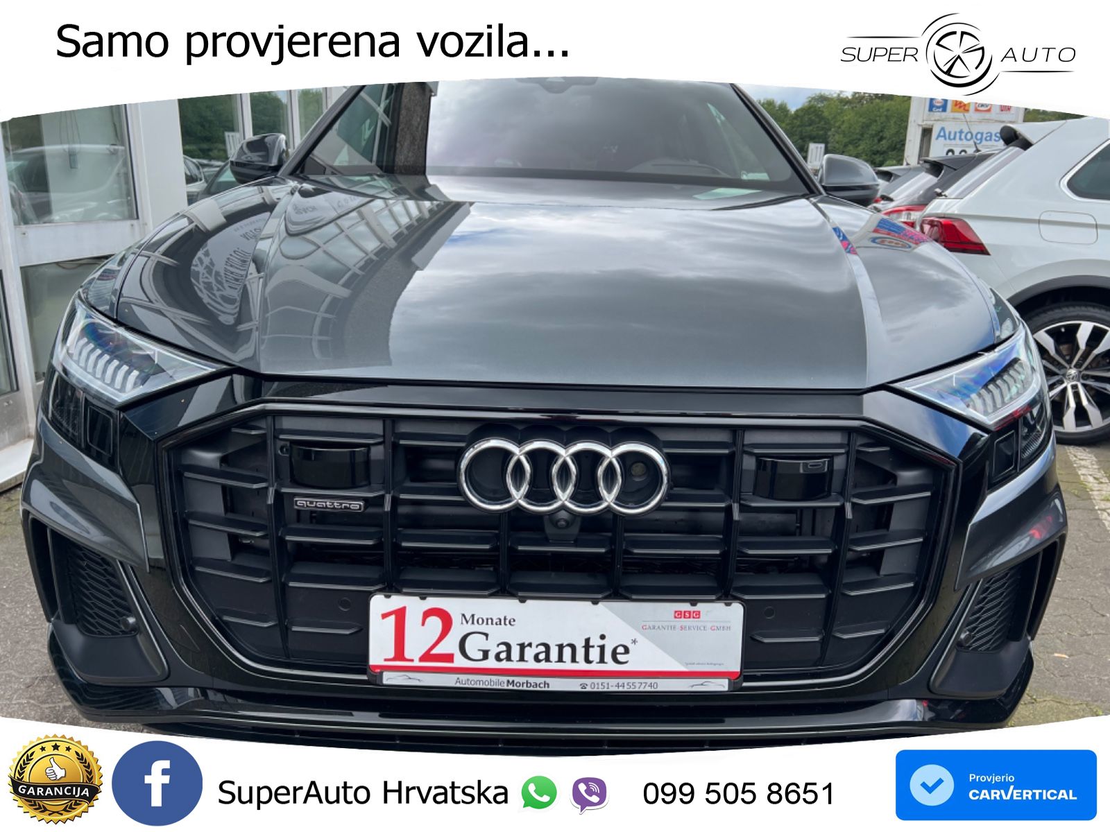 Audi Q8 50 TDI V6 (286 KS) quattro Tiptronic
