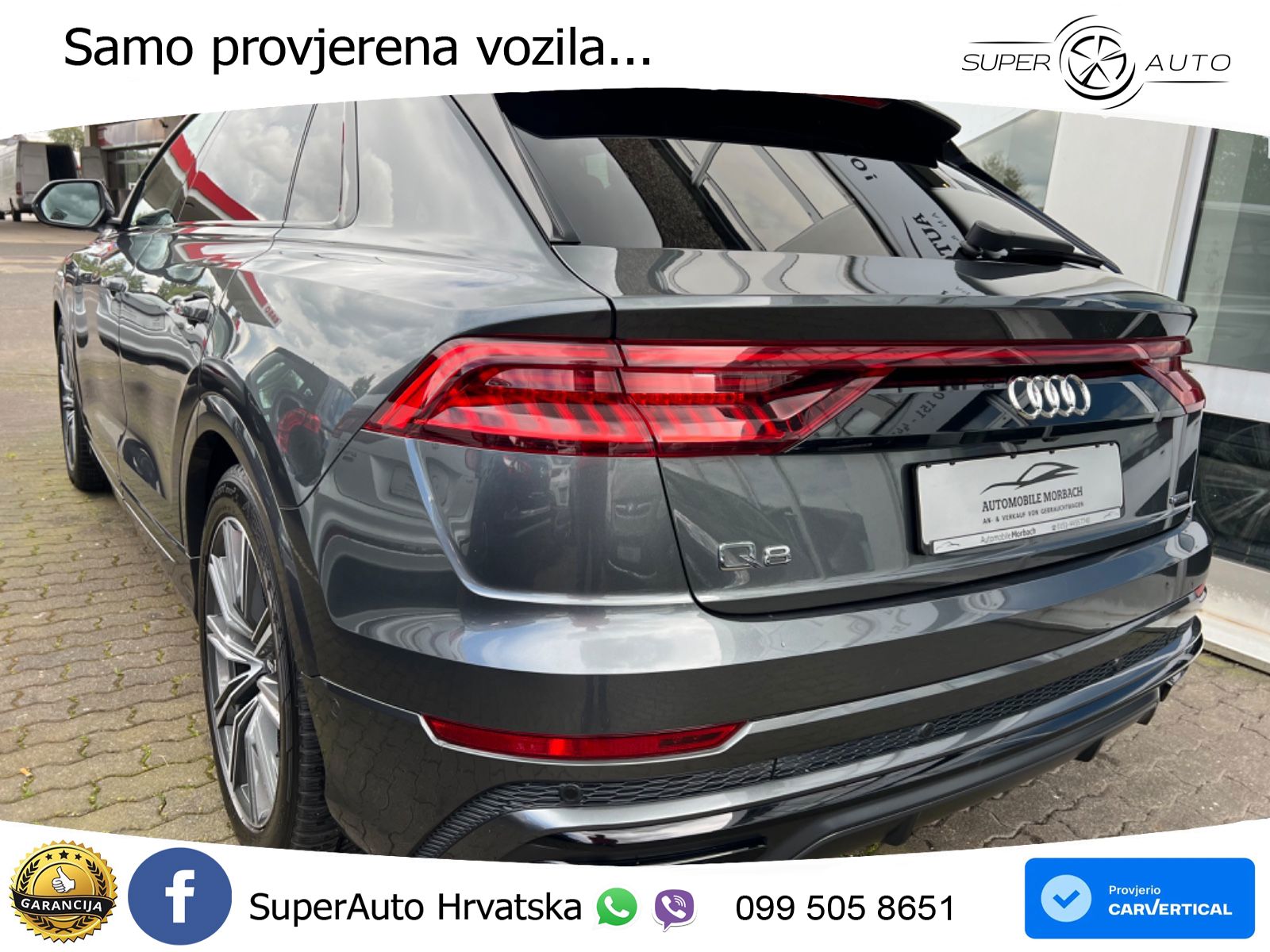 Audi Q8 50 TDI V6 (286 KS) quattro Tiptronic