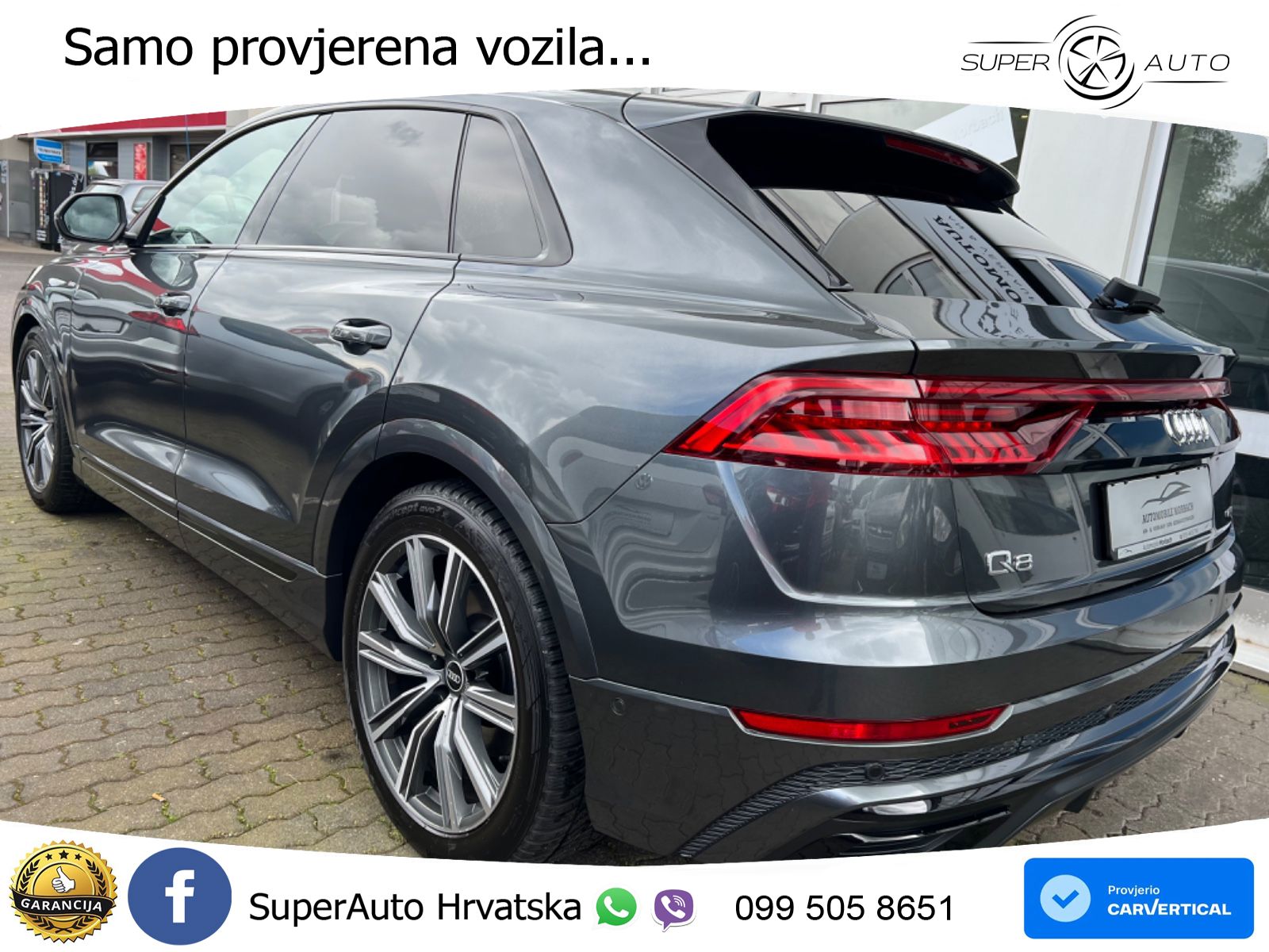 Audi Q8 50 TDI V6 (286 KS) quattro Tiptronic