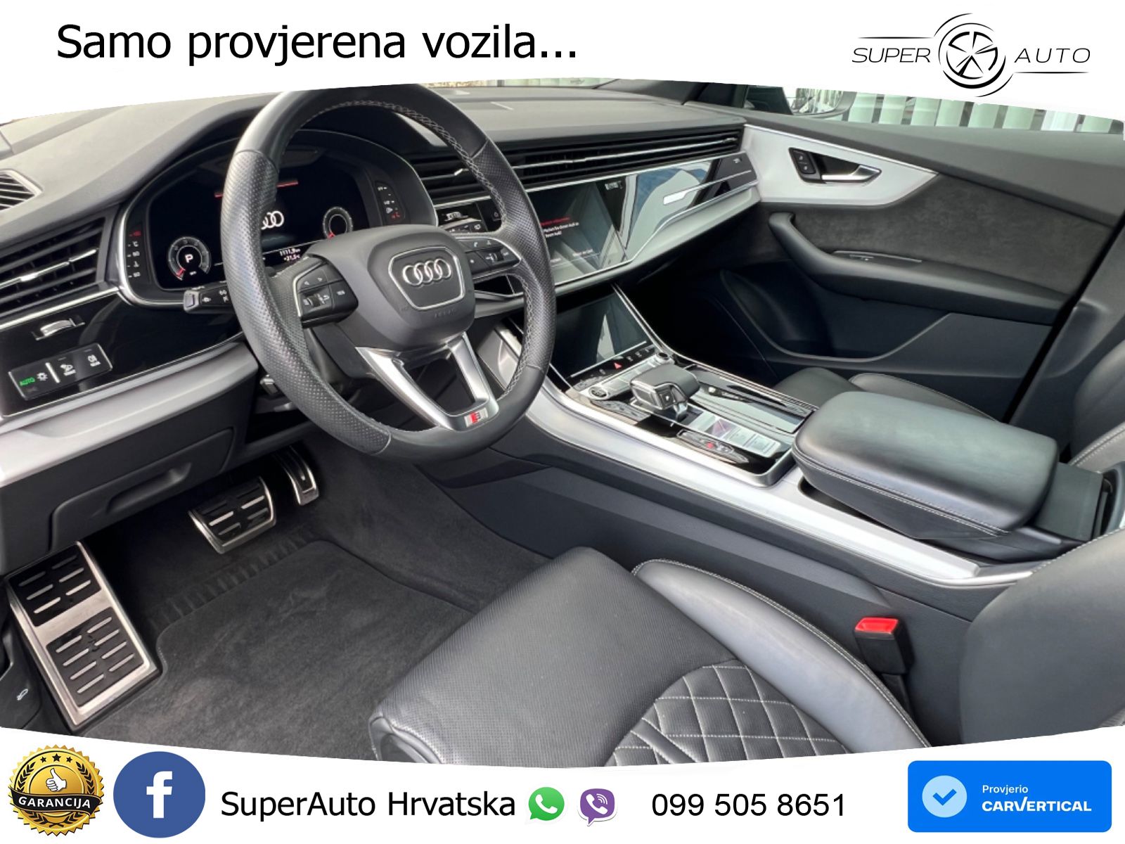 Audi Q8 50 TDI V6 (286 KS) quattro Tiptronic