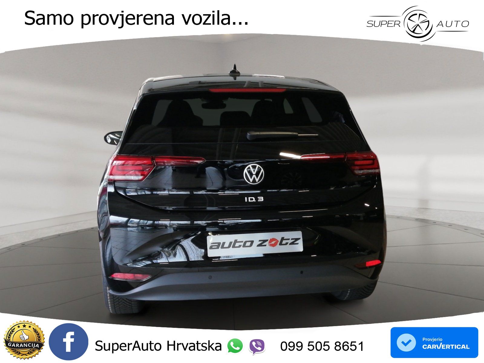 Volkswagen ID.3 Pro 62 kWh (204 KS)