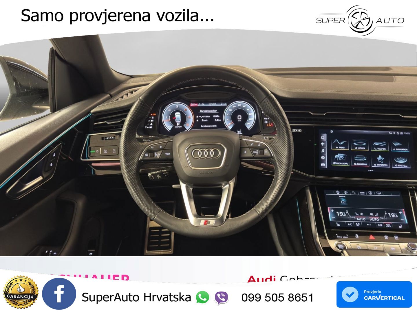 Audi Q8 50 TDI V6 (286 KS) quattro Tiptronic