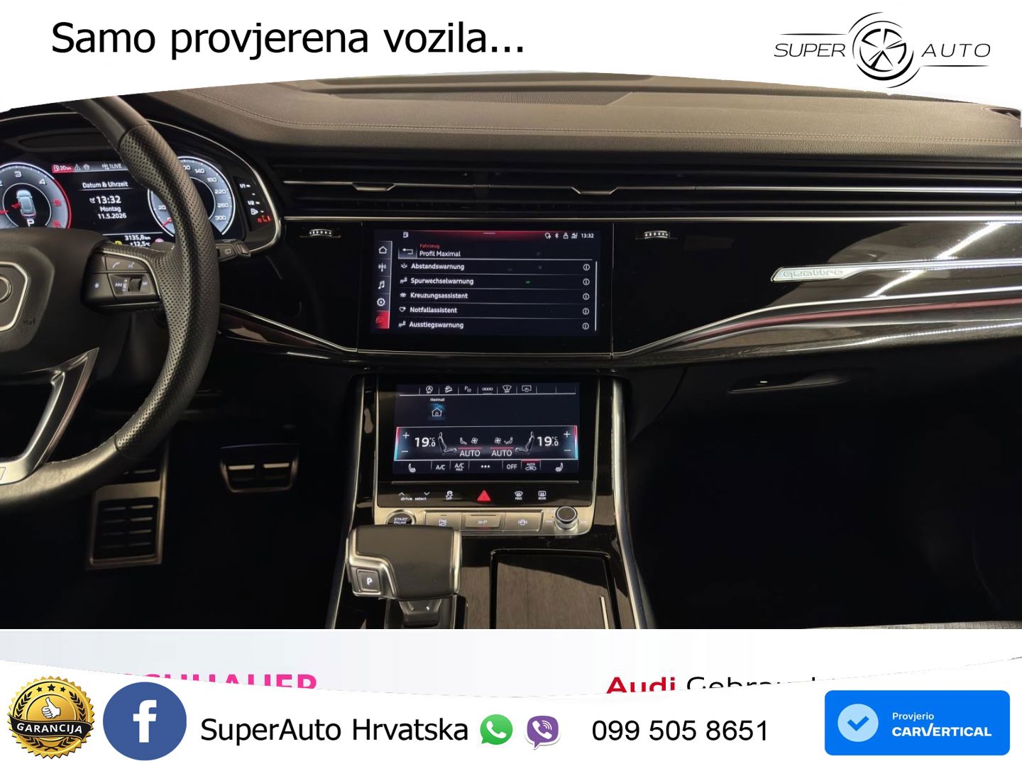 Audi Q8 50 TDI V6 (286 KS) quattro Tiptronic