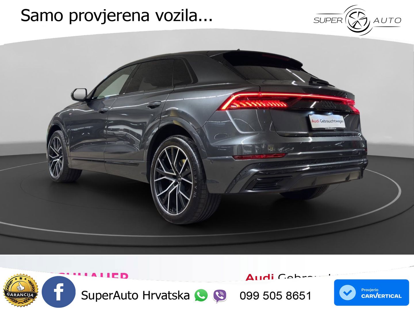 Audi Q8 50 TDI V6 (286 KS) quattro Tiptronic