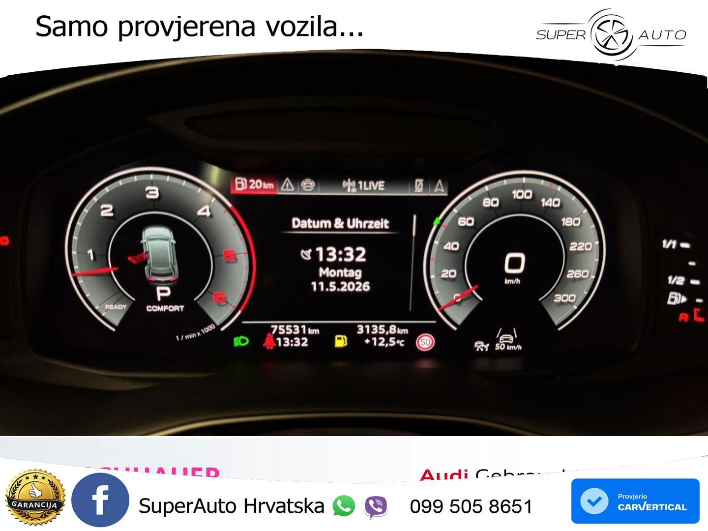 Audi Q8 50 TDI V6 (286 KS) quattro Tiptronic