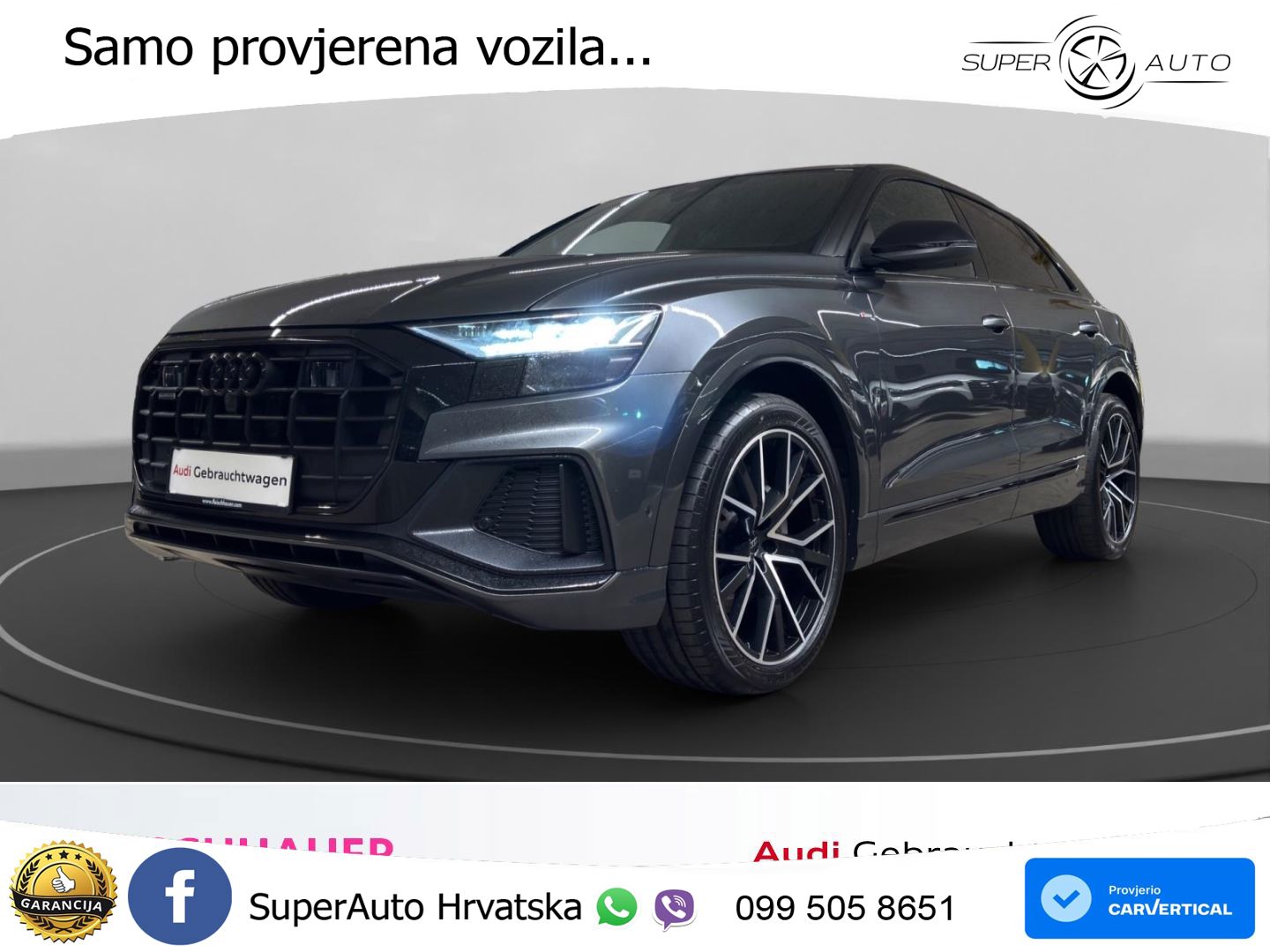 Audi Q8 50 TDI V6 (286 KS) quattro Tiptronic